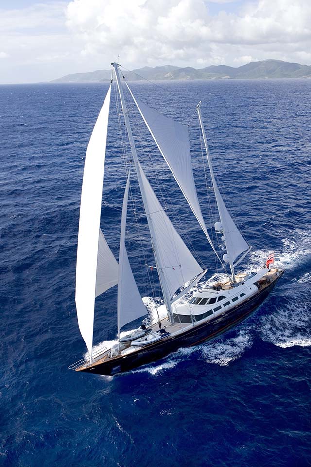 Luxury Sail Yacht Charter